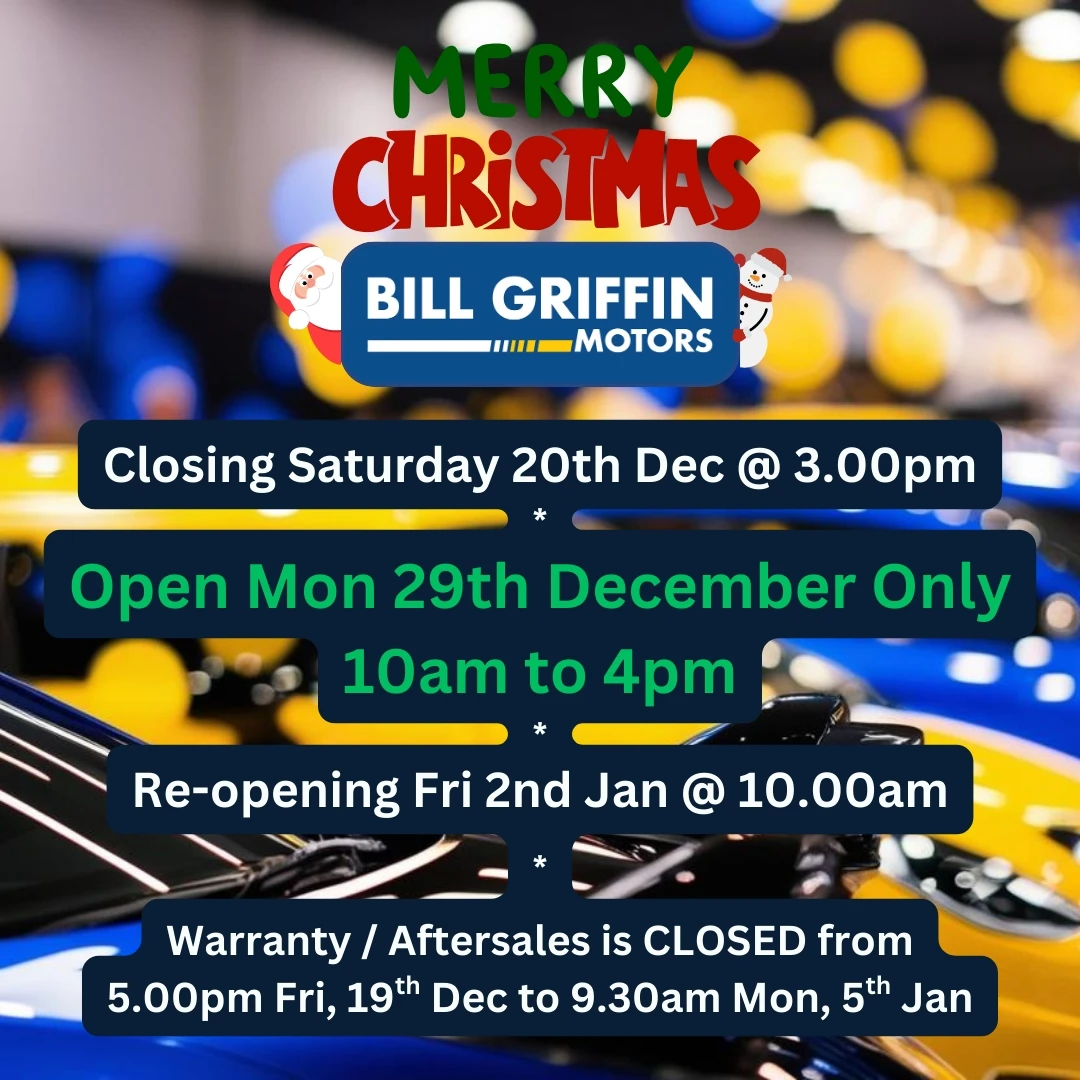 Christmas Opening Hours